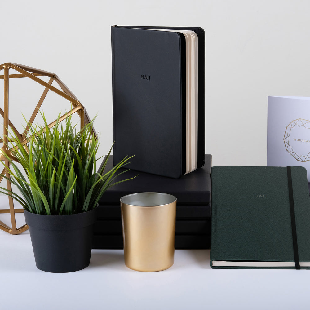 
                      
                        Hajj Planner and Journal - Recycled Leather
                      
                    