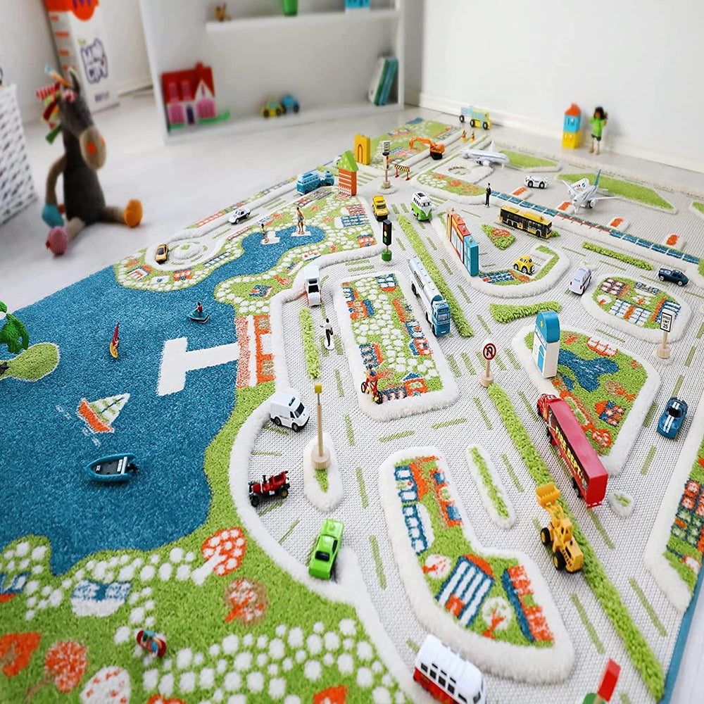 IVI Tapis 3D Mini City Design