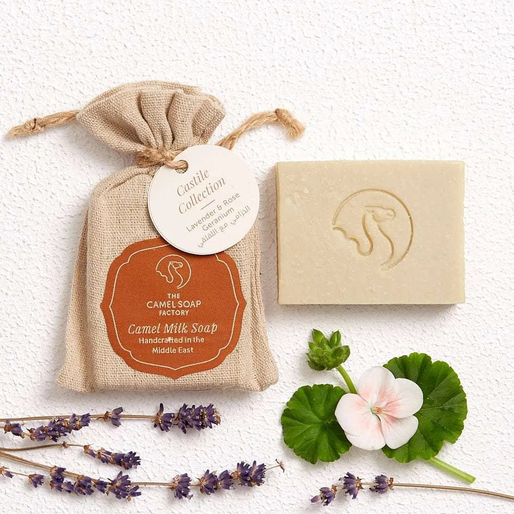 
                      
                        Camel Milk Soap - Lavender & Rose Geraniu
                      
                    