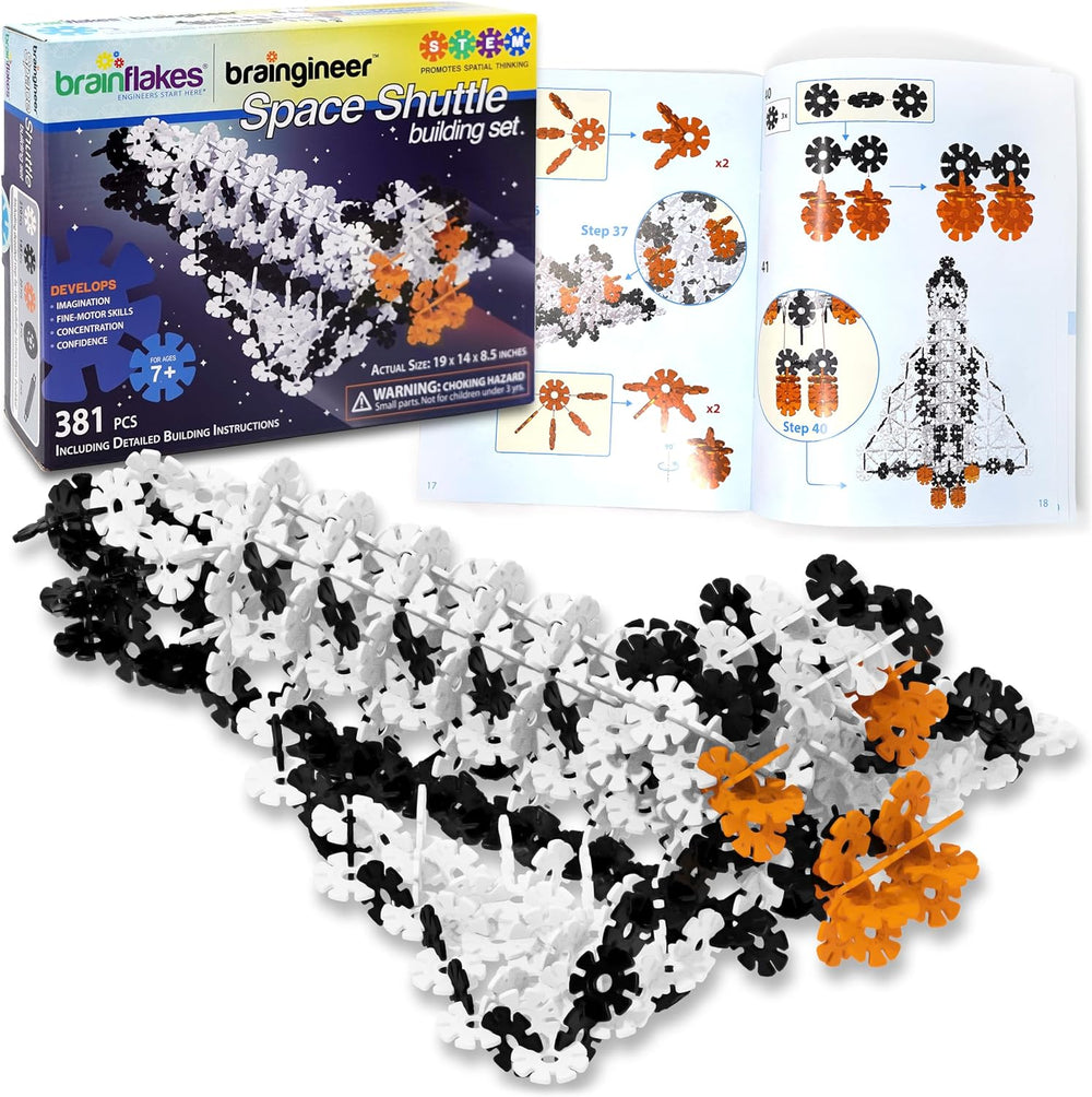 Ensemble de construction de navette spatiale Brain Flakes