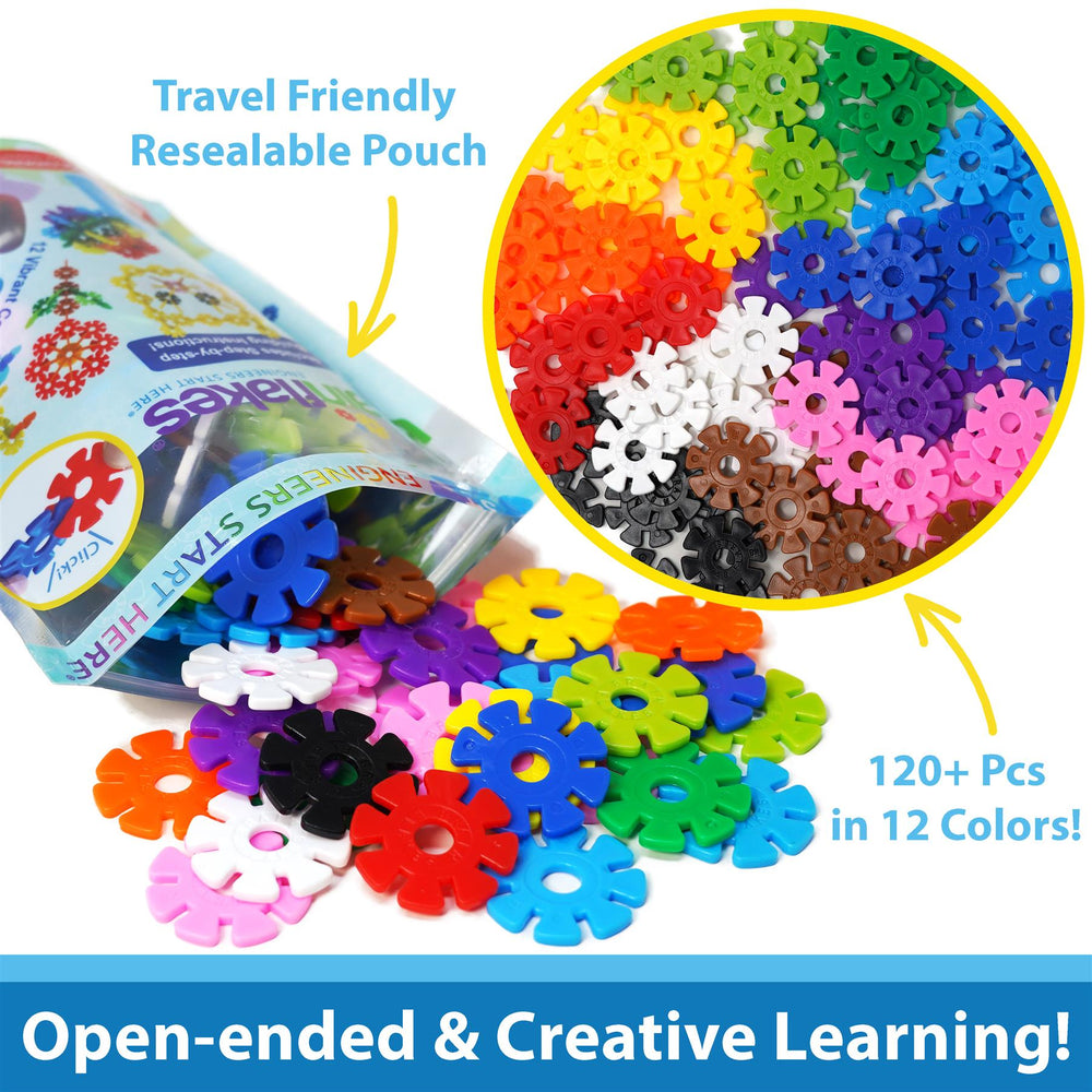 
                      
                        Brain Flakes 120 Pcs Starter Set Multicolor (12 colors) - Resealable Pouch
                      
                    