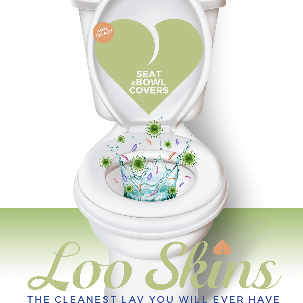 Loo Skins - Toilet Seat & Bowl Cover (Pack of 5)