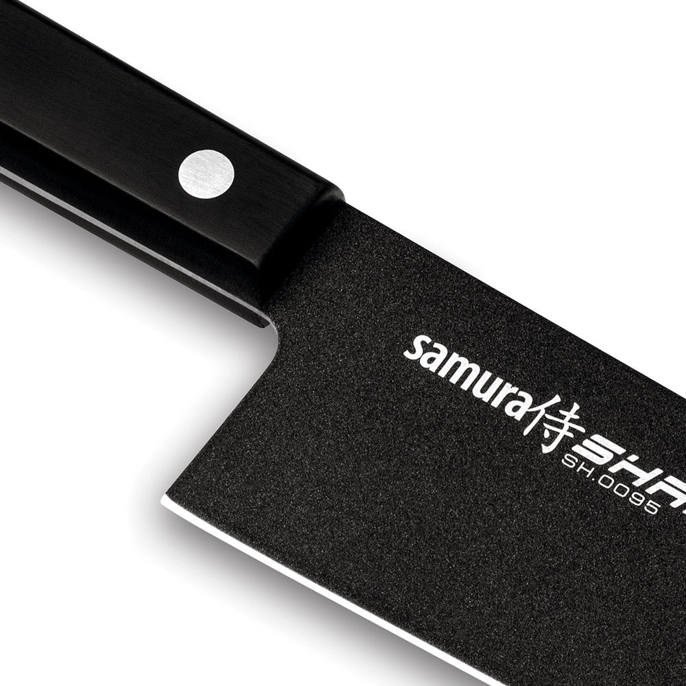
                      
                        Samura SHADOW Santoku Knife with Black Non-Stick Coating 7.0"/175 mm
                      
                    
