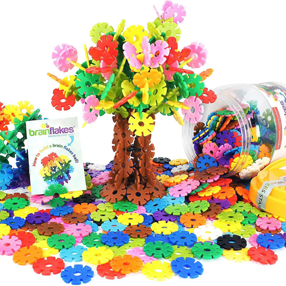 
                      
                        VIAHART Brain Flakes 500 Piece Interlocking Plastic Disc Set
                      
                    