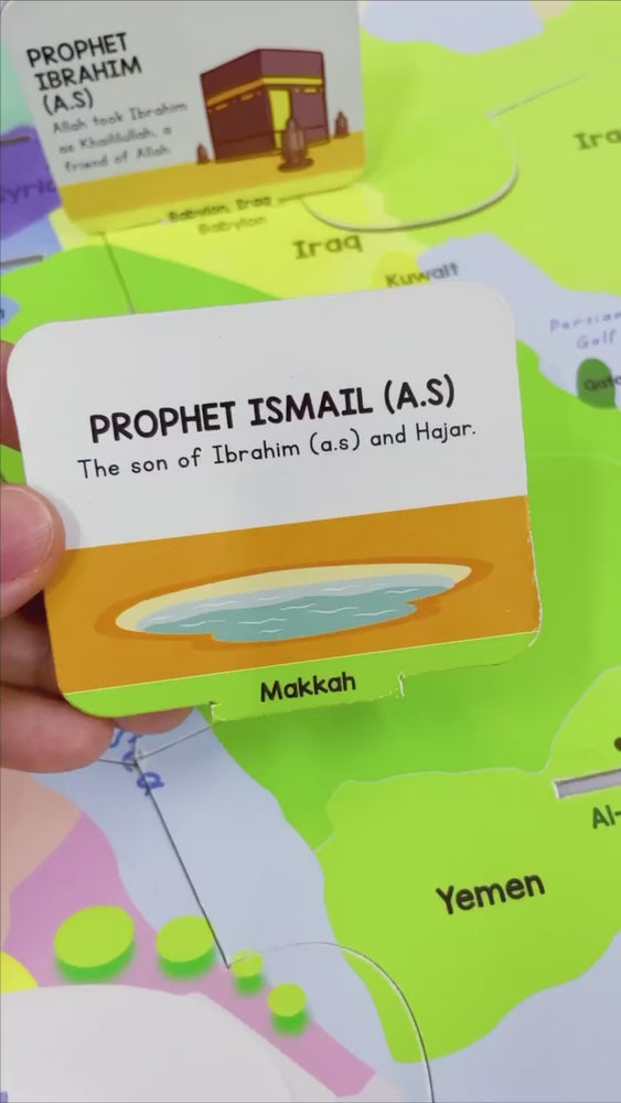 
                      
                        Load and play video in Gallery viewer, Prophet Stories On The Map
                      
                    